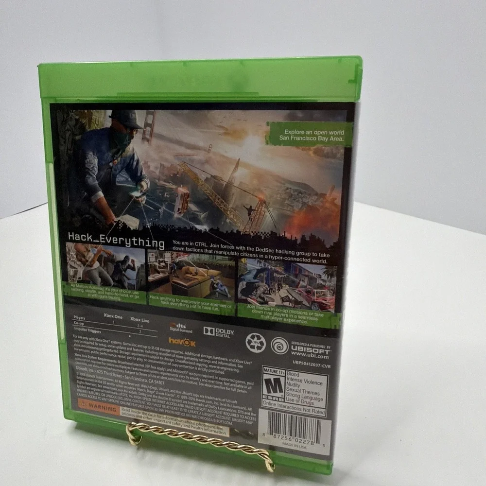 Watch_Dogs 2 For Xbox One Preowned